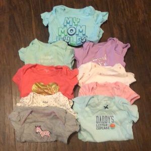 Bundle of Onesies, 0-3 & 3 months